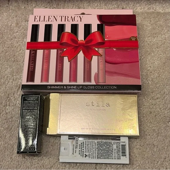 Assortment Of Makeup Products Lip Gloss Eye Shadow - Picture 2 of 3